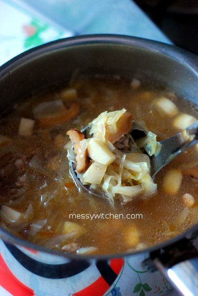 Arrowhead  Mushroom Miso Soup
